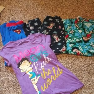 Betty Boop! PJ pants and top